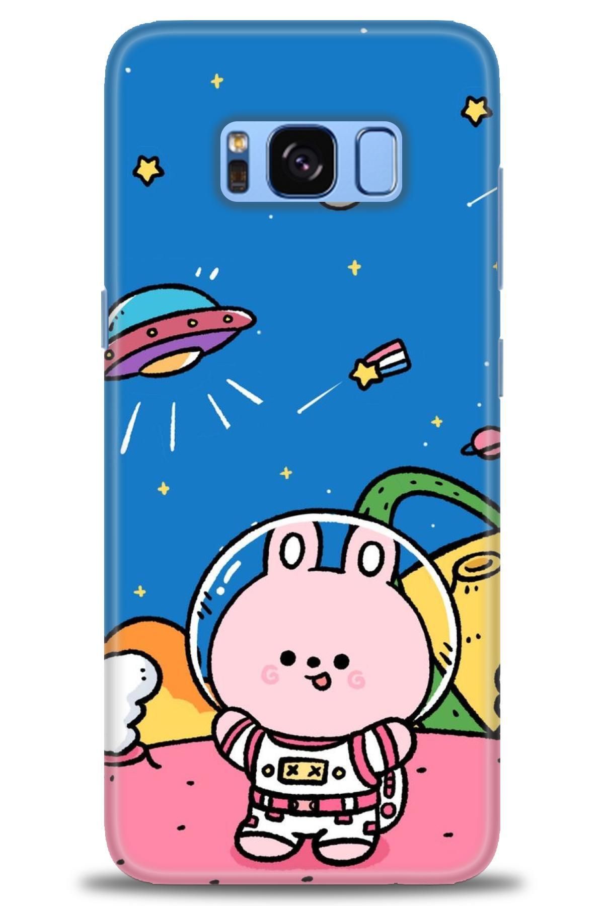 CooperTech Samsung Galaxy S8 Plus İle Uyumlu HD Baskılı Desenli Silikon Kılıf - 515
