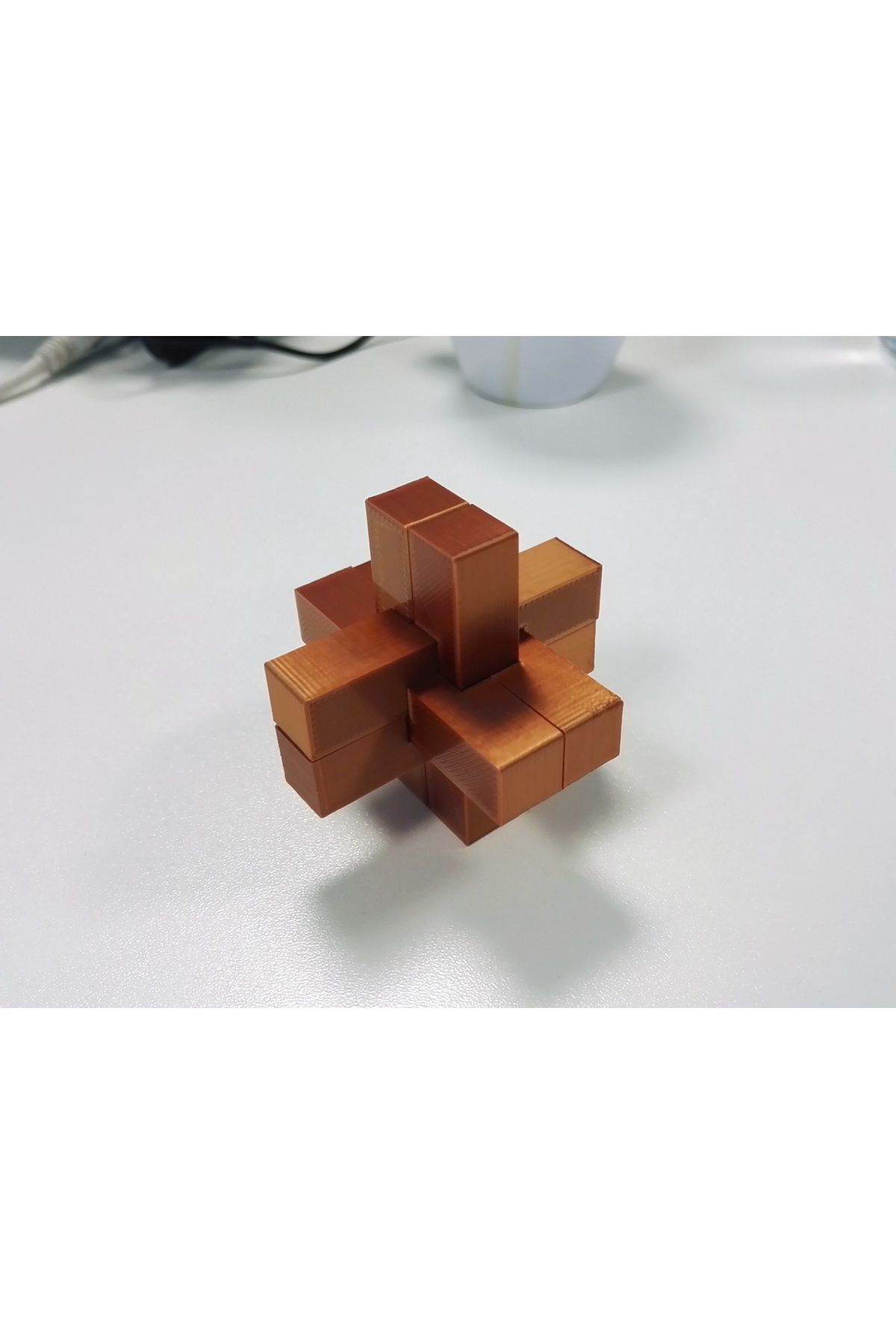 Vision Craft Şeytan Knot Bulmaca (60mm boyutu)