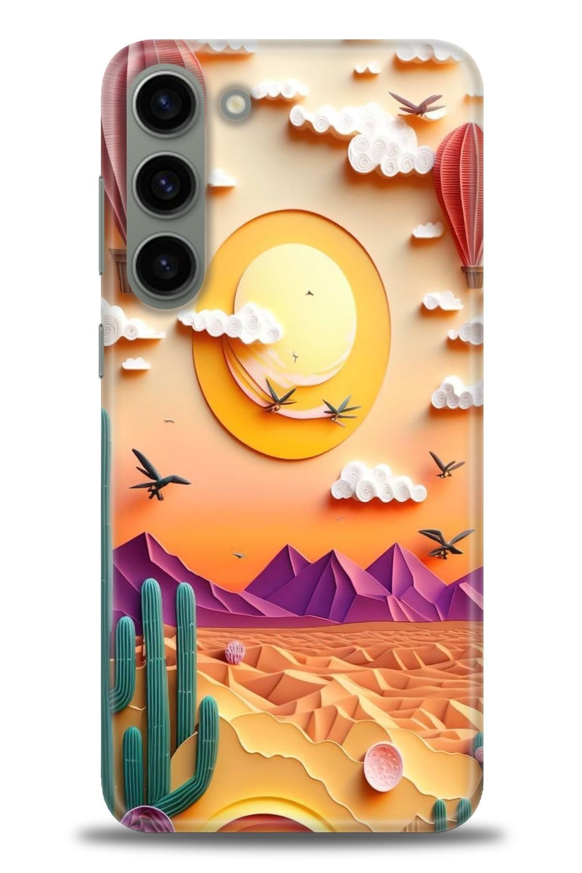 CooperTech Samsung Galaxy S23 İle Uyumlu HD Baskılı Desenli Silikon Kılıf - 849