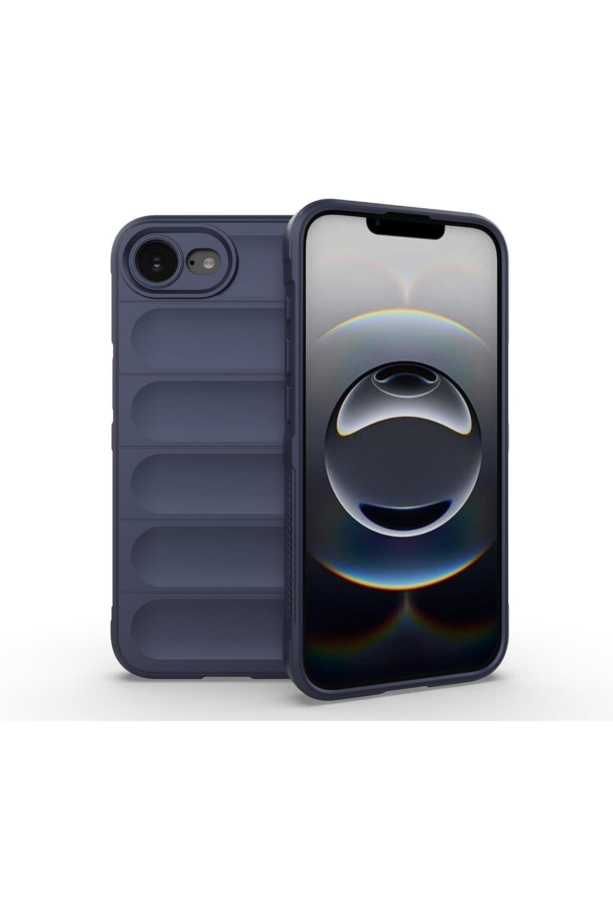 Rivor Apple iPhone 16e Uyumlu Kılıf Kamera Korumalı Parmak İzi Bırakmaz İçi Kadife Sıvı Silikon Kapak