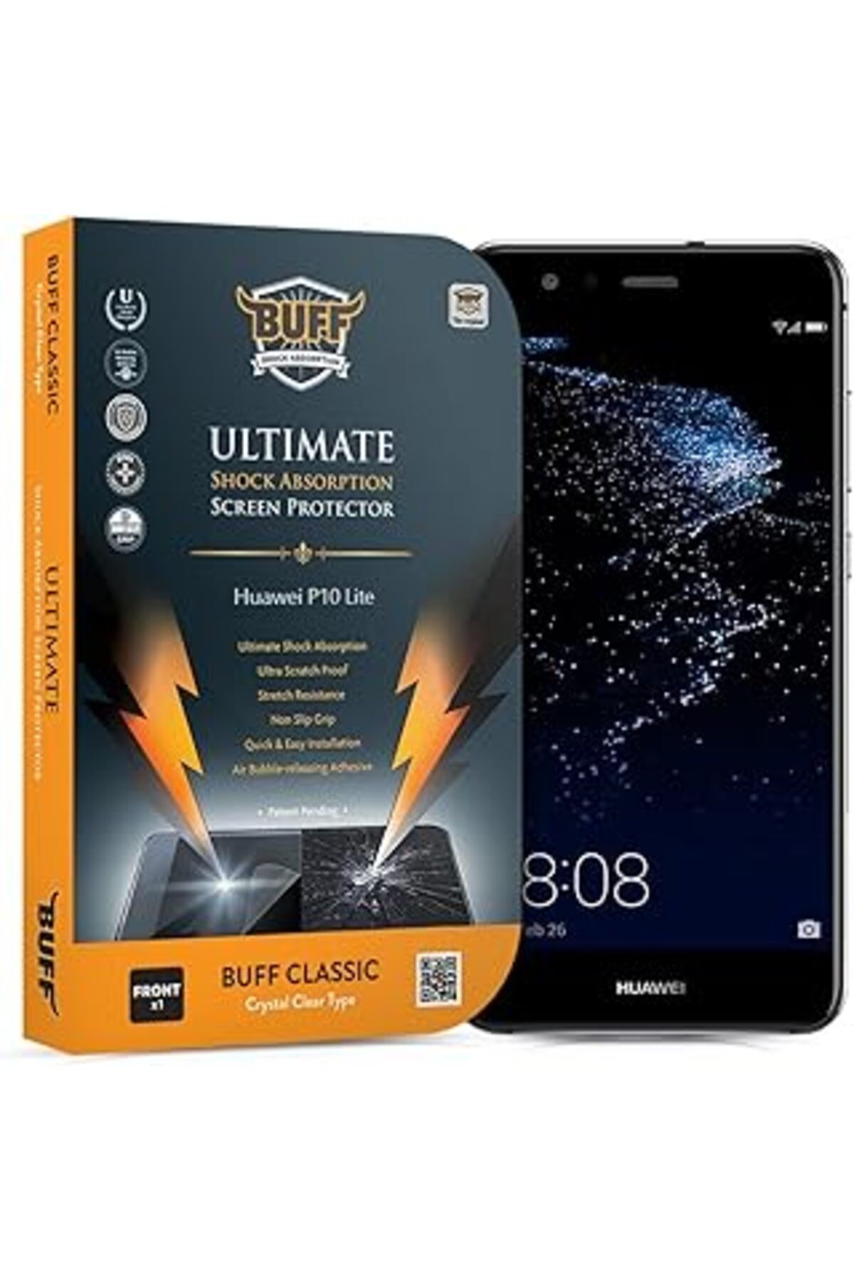 Qedii Buff Huawei P10 Lite Ekran Koruyucu