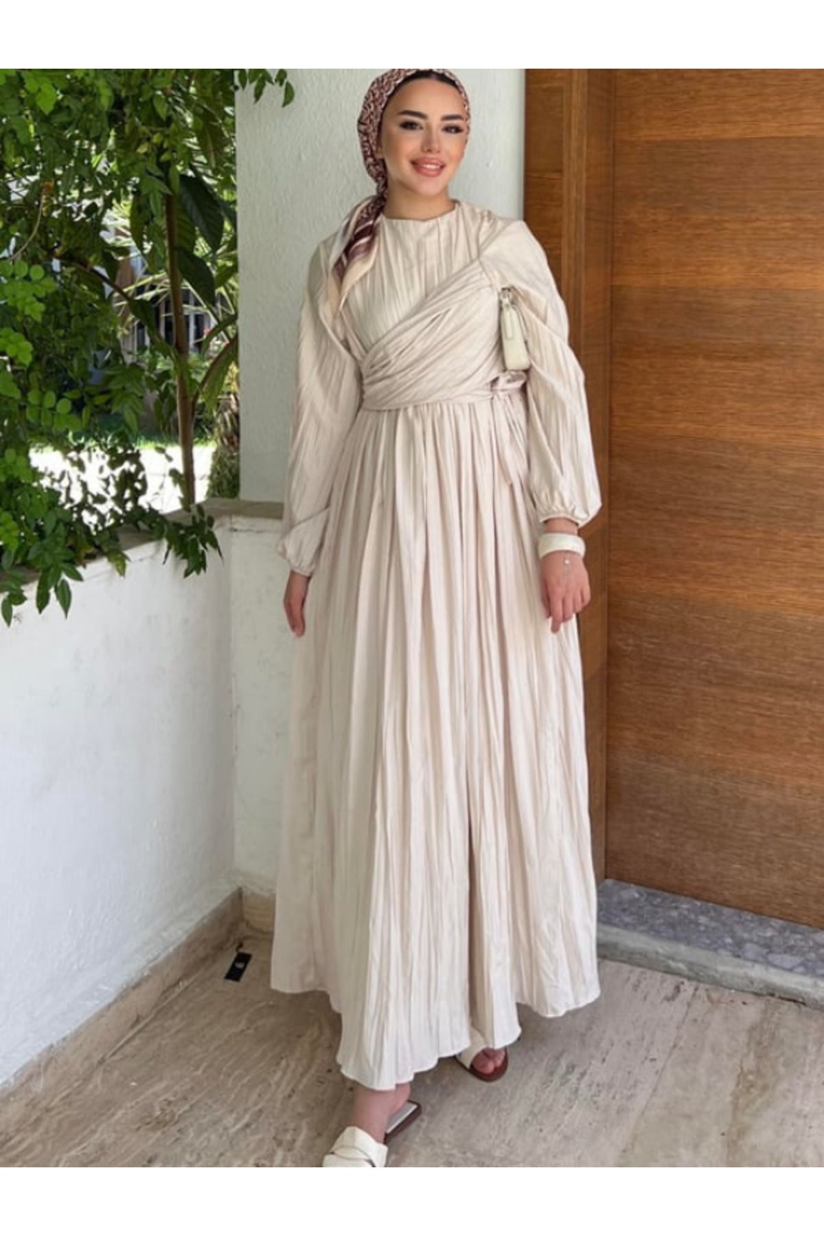 Didem Ateş Butik Vual Pamuk Elbise