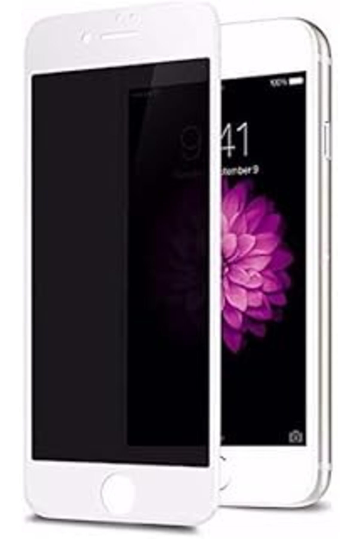 Qedii Power Es Iphone 6 Gizli Hayalet Ekran Koruyucu, Yandan Görünmeyen Full Ekran Koruyucu Cam, Tam Gizl