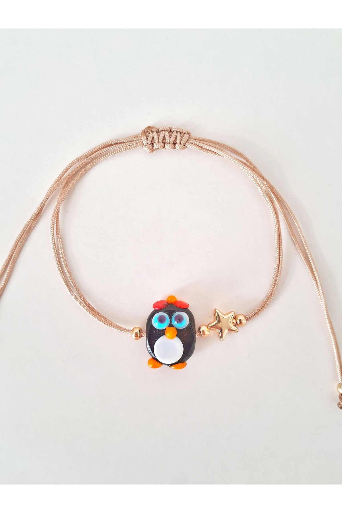 Papeze Penguen Figürlü Bileklik