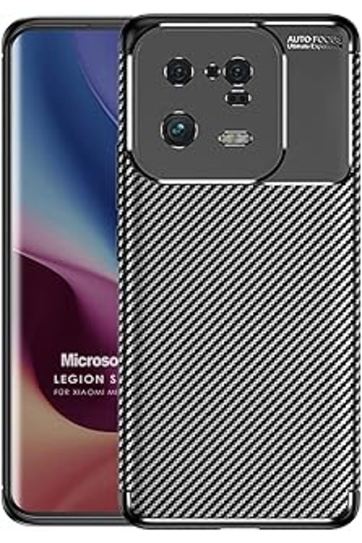 Karachil Microsonic Xiaomi Mi 13 Pro Için Kılıf Legion Series Siyah [Mi 13 Pro Ile Uyumlu Kılıf - Siyah]
