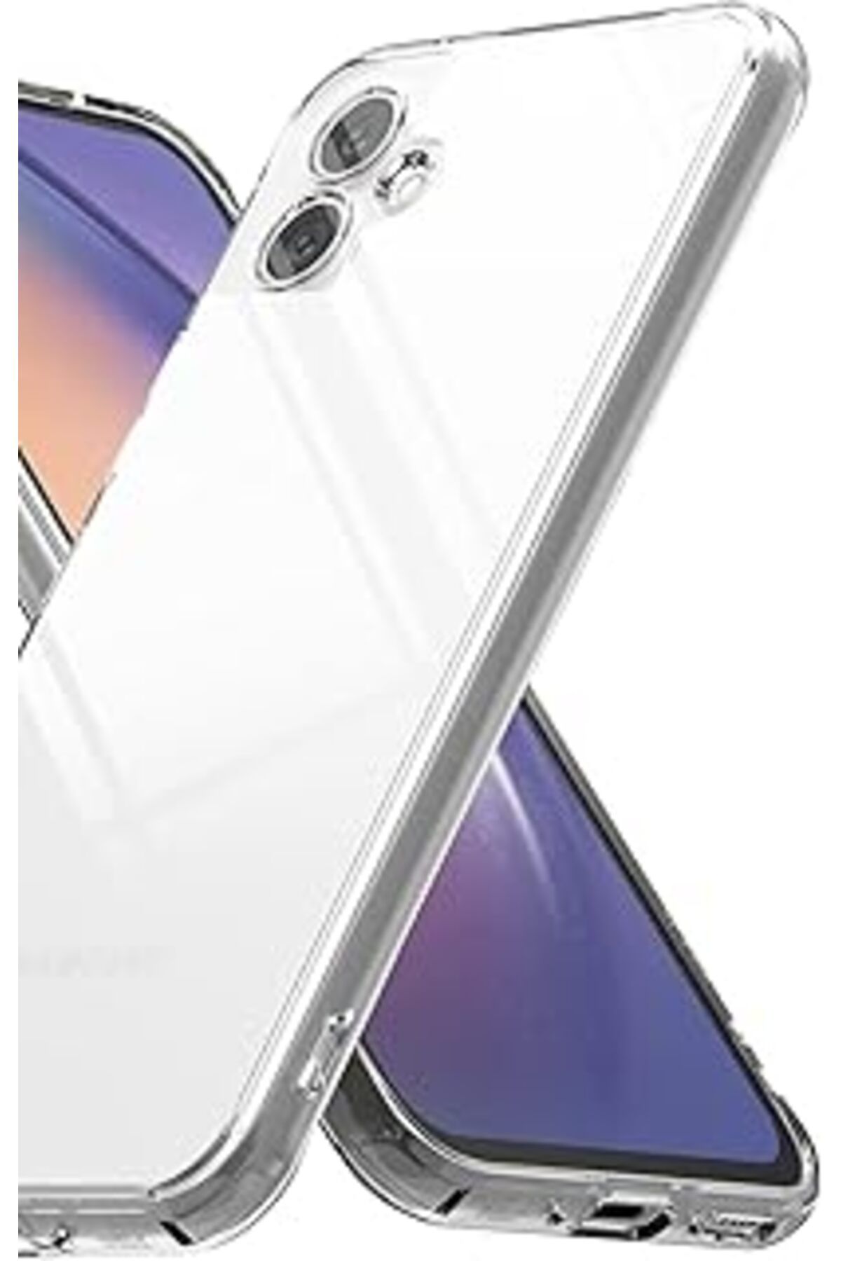 Pazarcan Galaxy A06 Şeffaf Slim Tpu Saydam Kılıf
