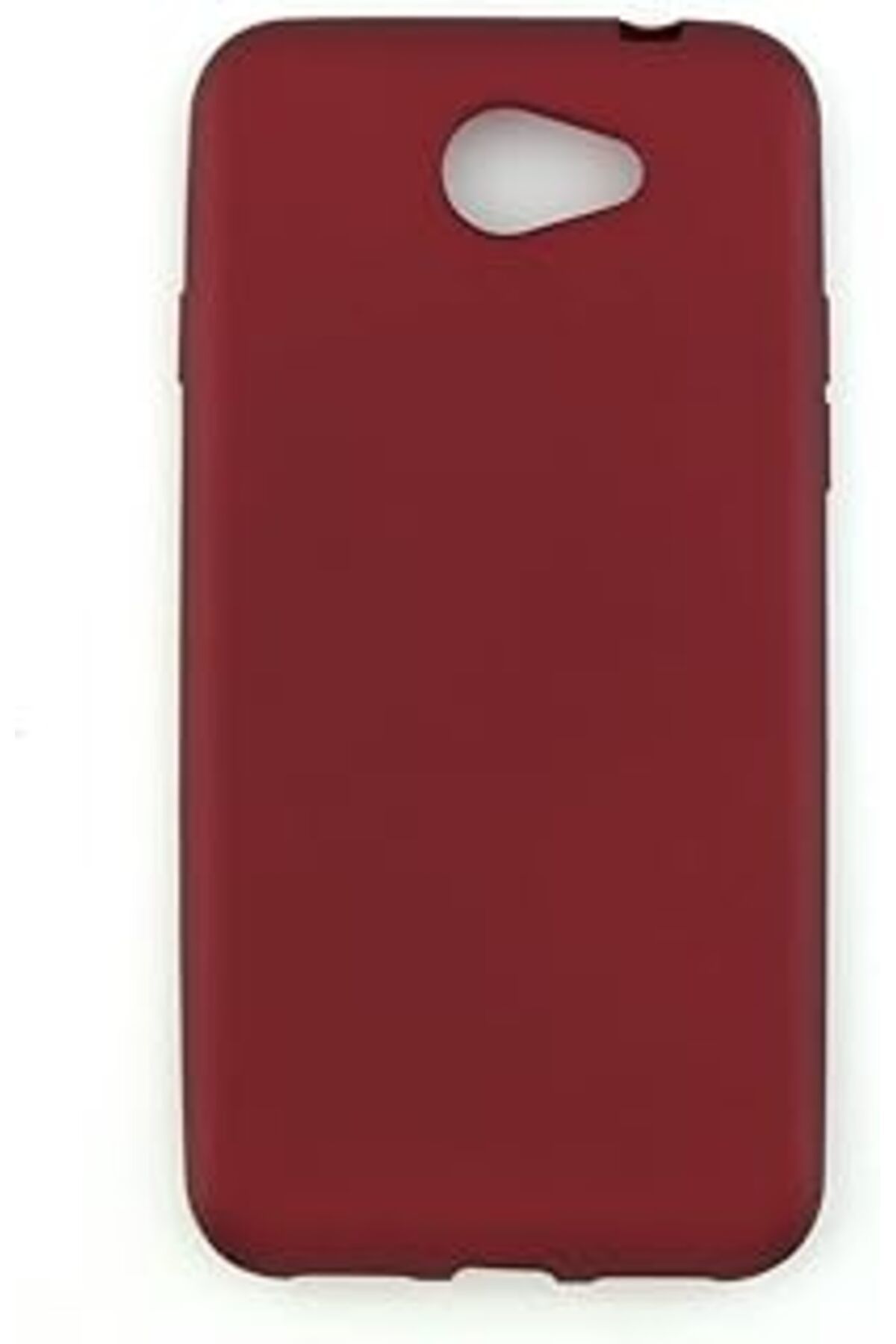 Pazarcan General Mobile Gm 6 Uyumlu Mat Yumuşak Silikon Kılıf (Kırmızı)