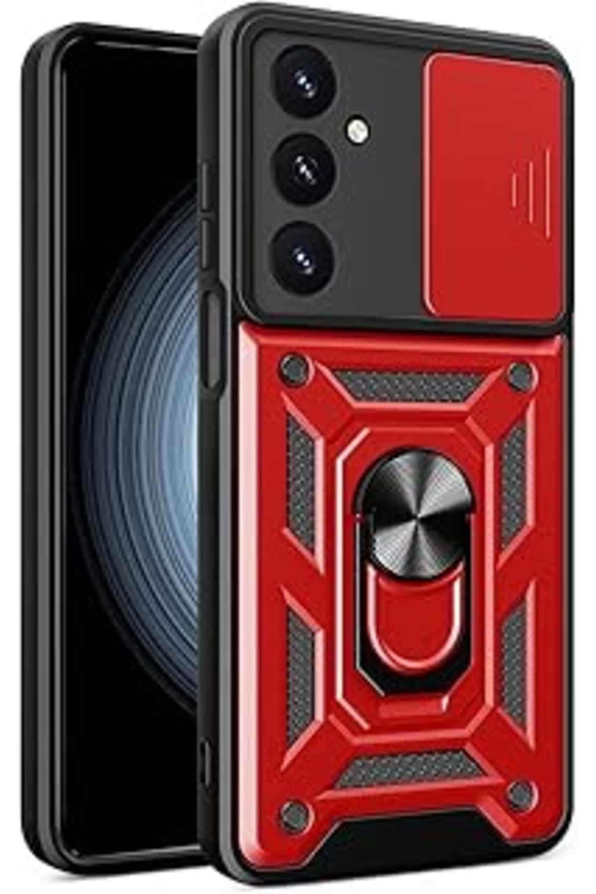 Pazarcan Microsonic Galaxy A15 Kılıf Impact Resistant Kırmızı [Galaxy A15 Ile Uyumlu Kılıf - Kırmızı]
