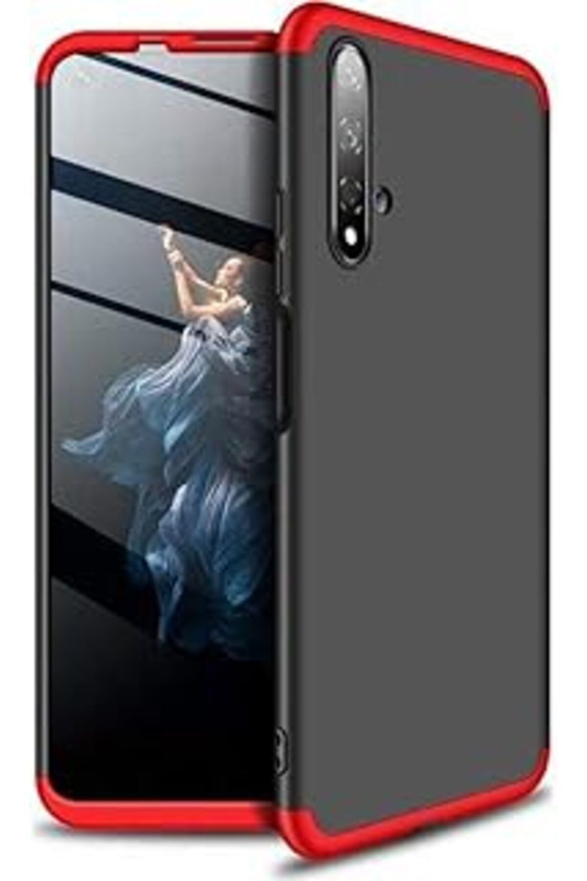Qedii Kny Honor 20 İçin Kılıf, 3 Parça 360 Ays Kapak, Çok Renkli