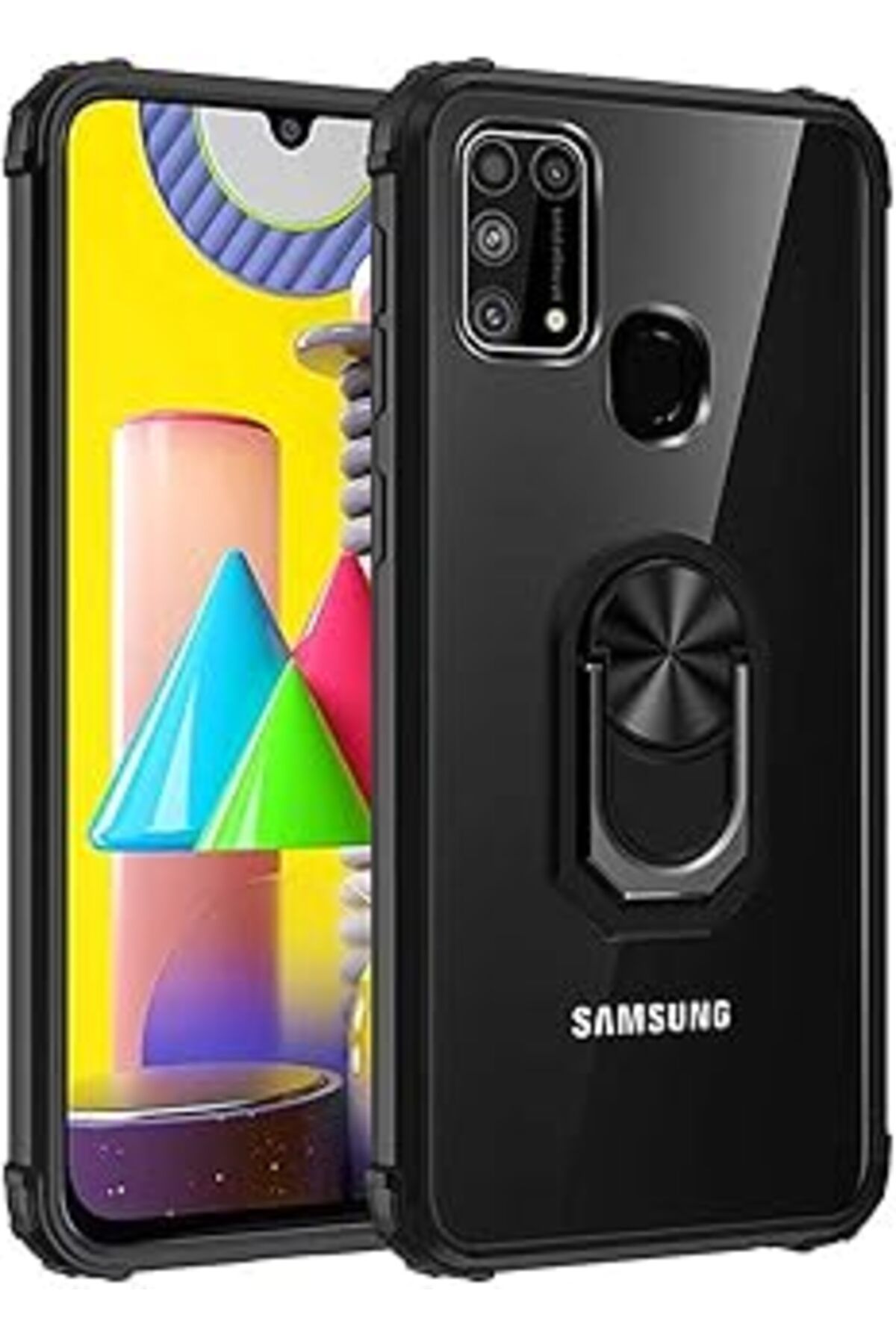 Pazarcan Zore 38758 Galaxy M31 Ile Uyumlu Kılıf Zore Mola Kapak Siyah