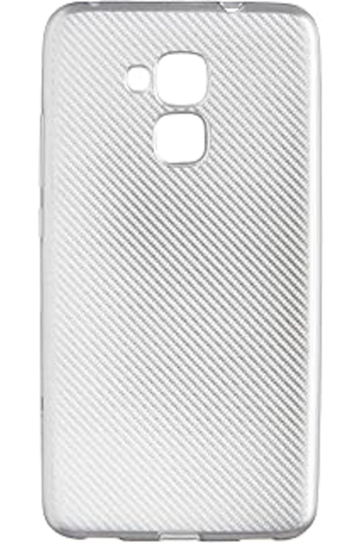 Pazarcan Zore Izore Honor 5C Ile Uyumlu Silver Silikon Kapak