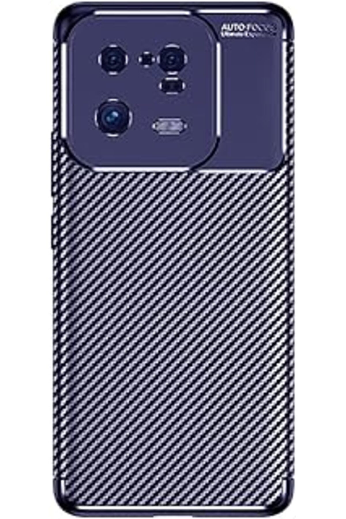 Pazarcan 13 Pro Ile Uyumlu Silikon Kılıf Tpu Negro Silikon Ultra Slim Fit Kılıf Mi 13 Pro İle Uyumlu Karbon