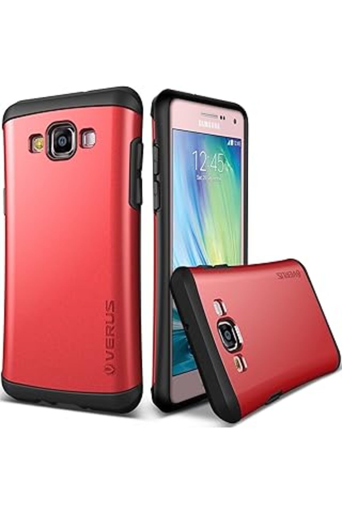 Pazarcan Vrs Design Vrshda515 Galaxy A5 2015 Thor Hard Drop Kılıf, Arka Kapak Kırmızı