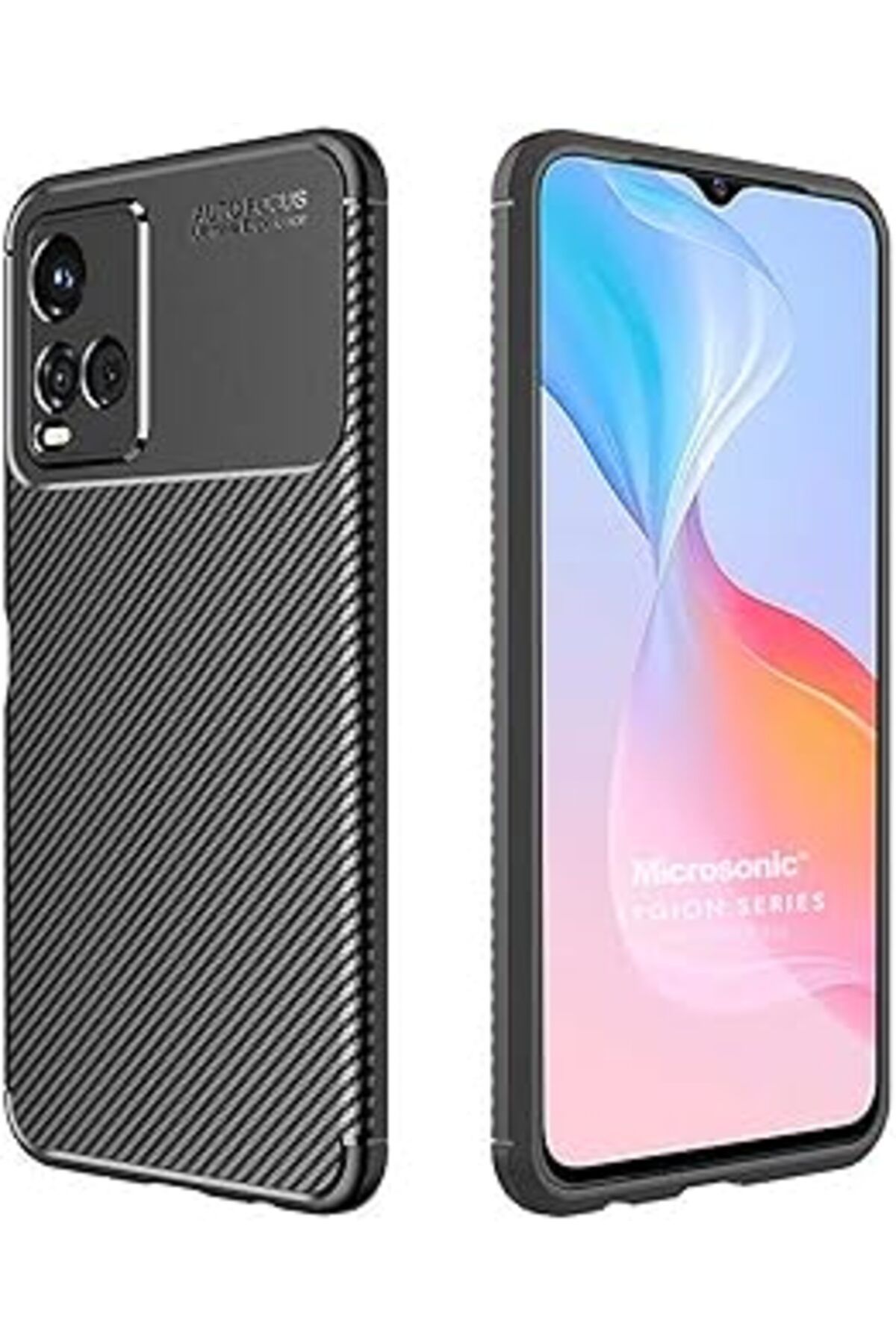 Karachil Microsonic Vivo Y33S Için Kılıf Legion Series Siyah [Y33S Ile Uyumlu Kılıf - Siyah]