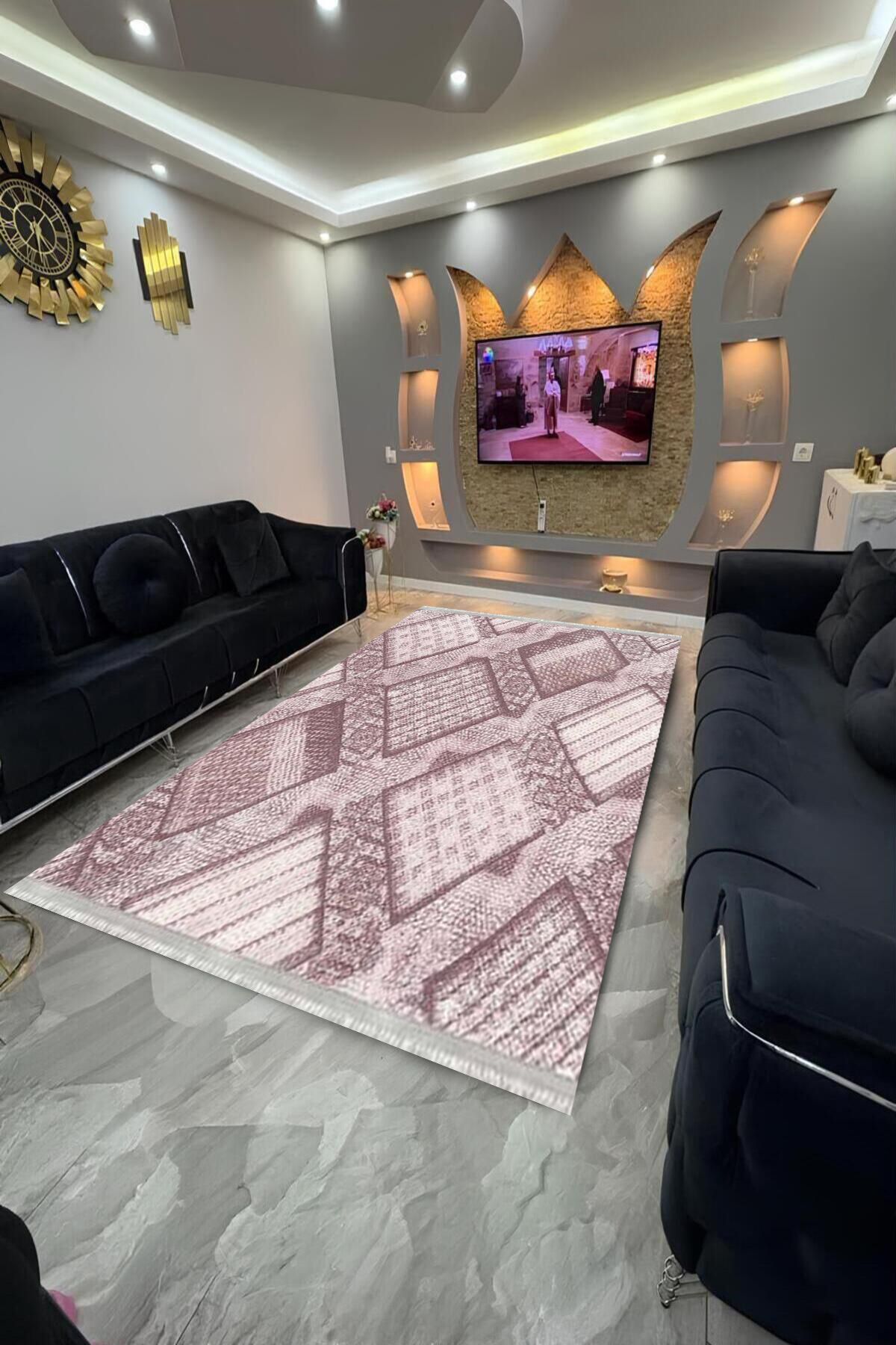 Home Dot Tabanlı yıkanabilir, leke tutmayan halı