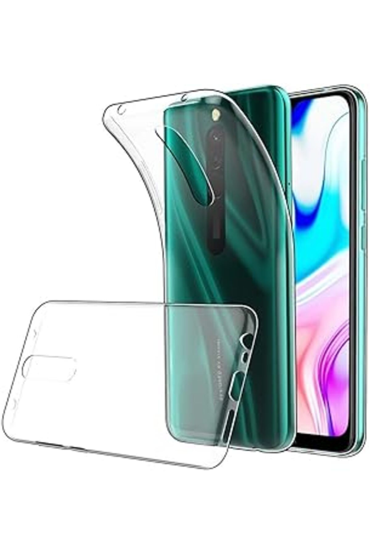 Pazarcan Heartz Şeffaf Telefon Kılıfı Xiaomi Redmi Ile Uyumlu Tam Korumalı Telefonunuzun Görünmesini Sağlar