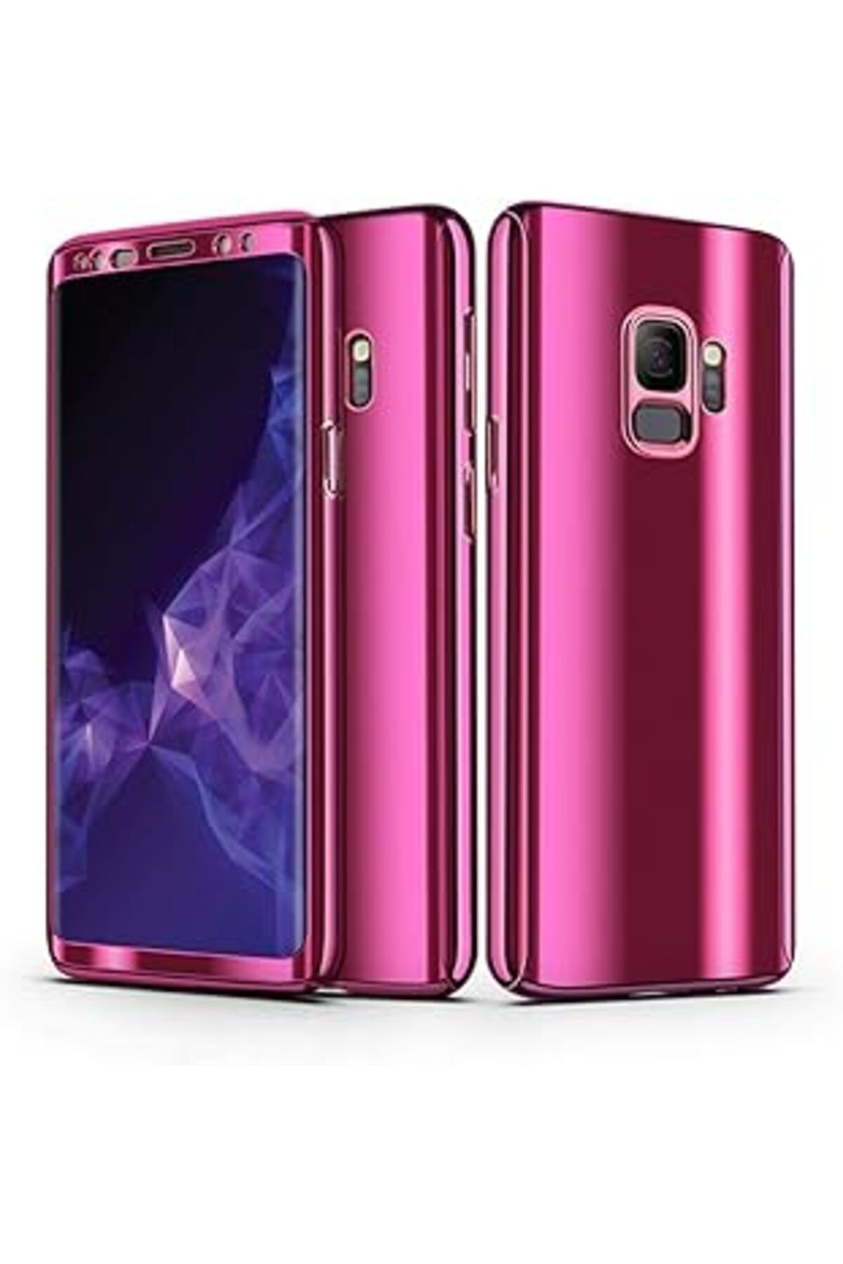 Pazarcan Zore Voero Aynali S9 Purple Ile Uyumlu Sert Kapak