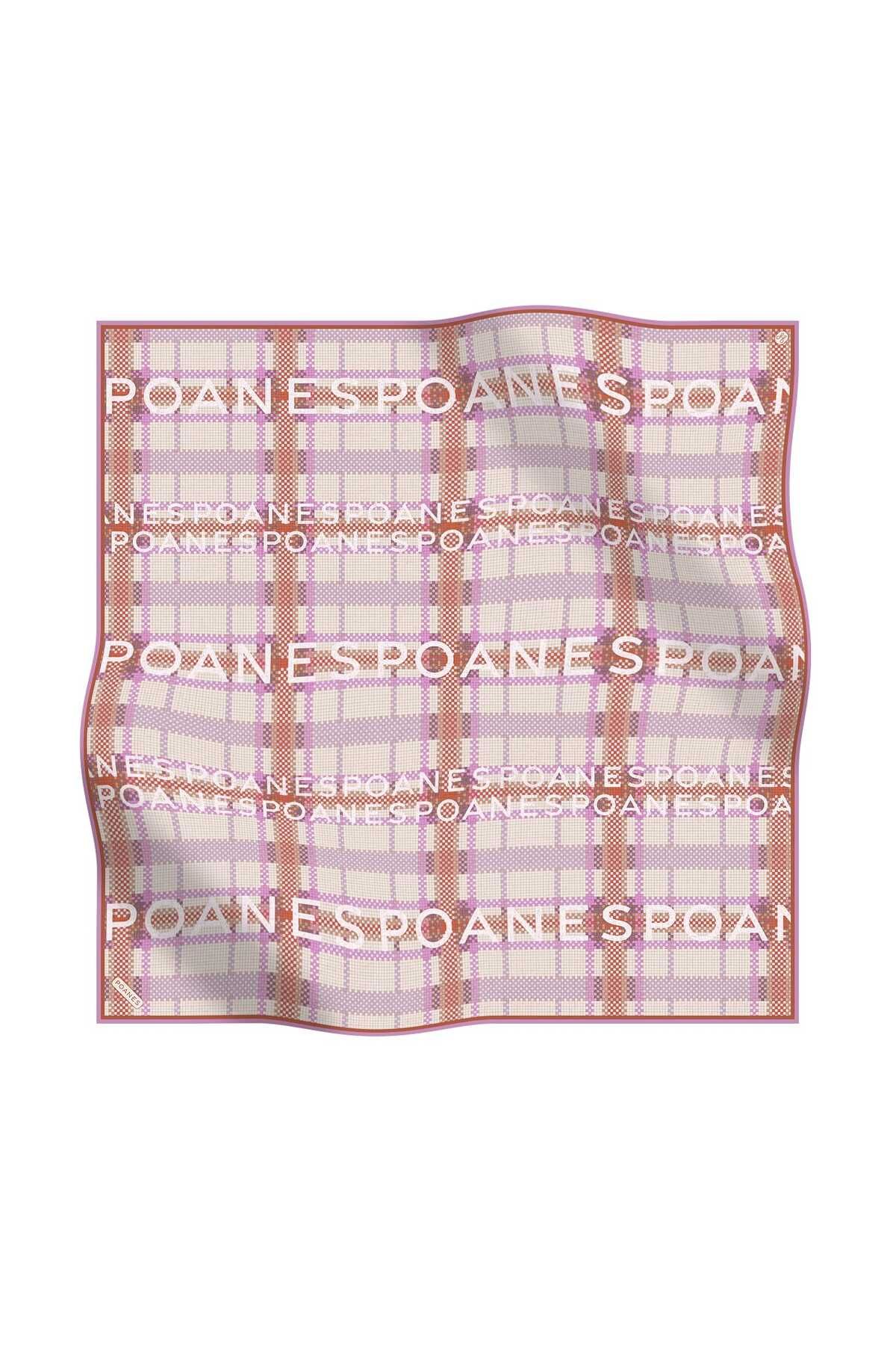 Poanes Poane İpek Twill Eşarp