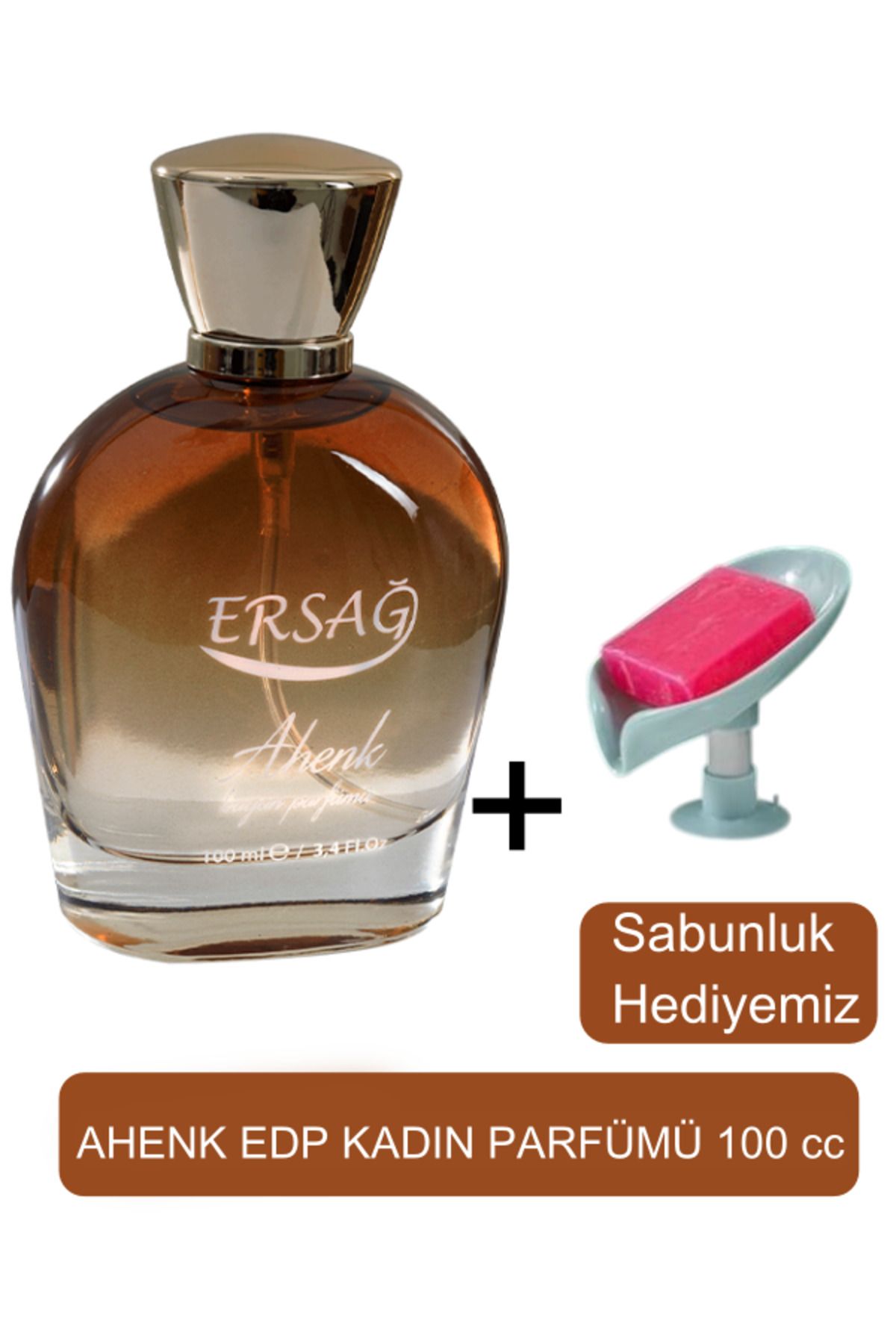Ersağ Ahenk Kadın Parfüm 100cc - Sabunluk Hediyemiz 5013-06