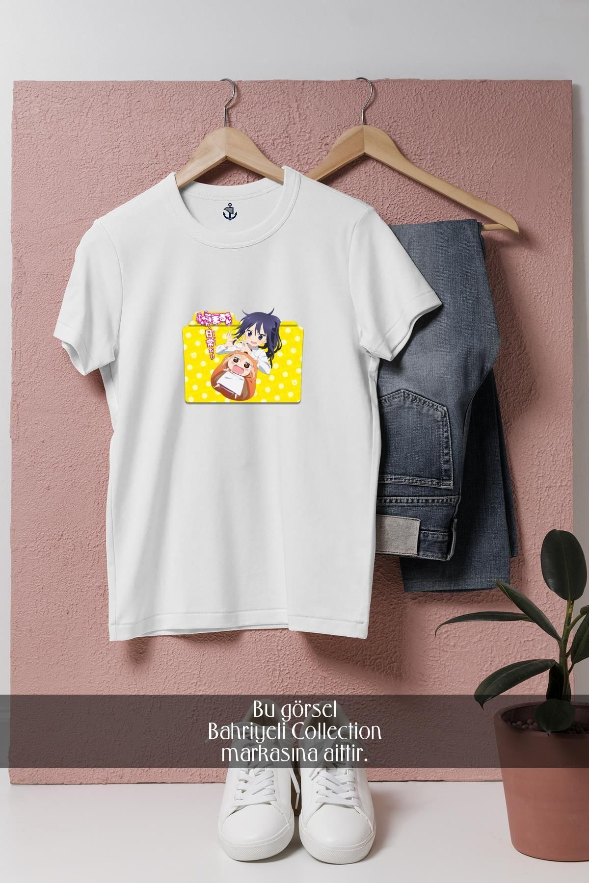 Bahriyeli Collection Oversize Himouto! Umaru-Chan Tasarımlı Unisex T-Shirt