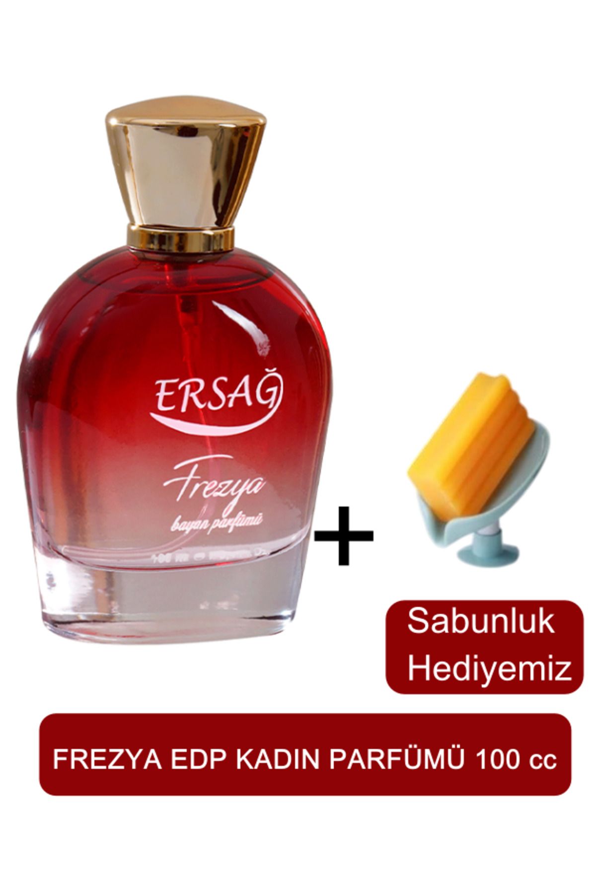 Ersağ Frezya Kadın Parfüm 100cc - Sabunluk Hediyemiz 5012-07