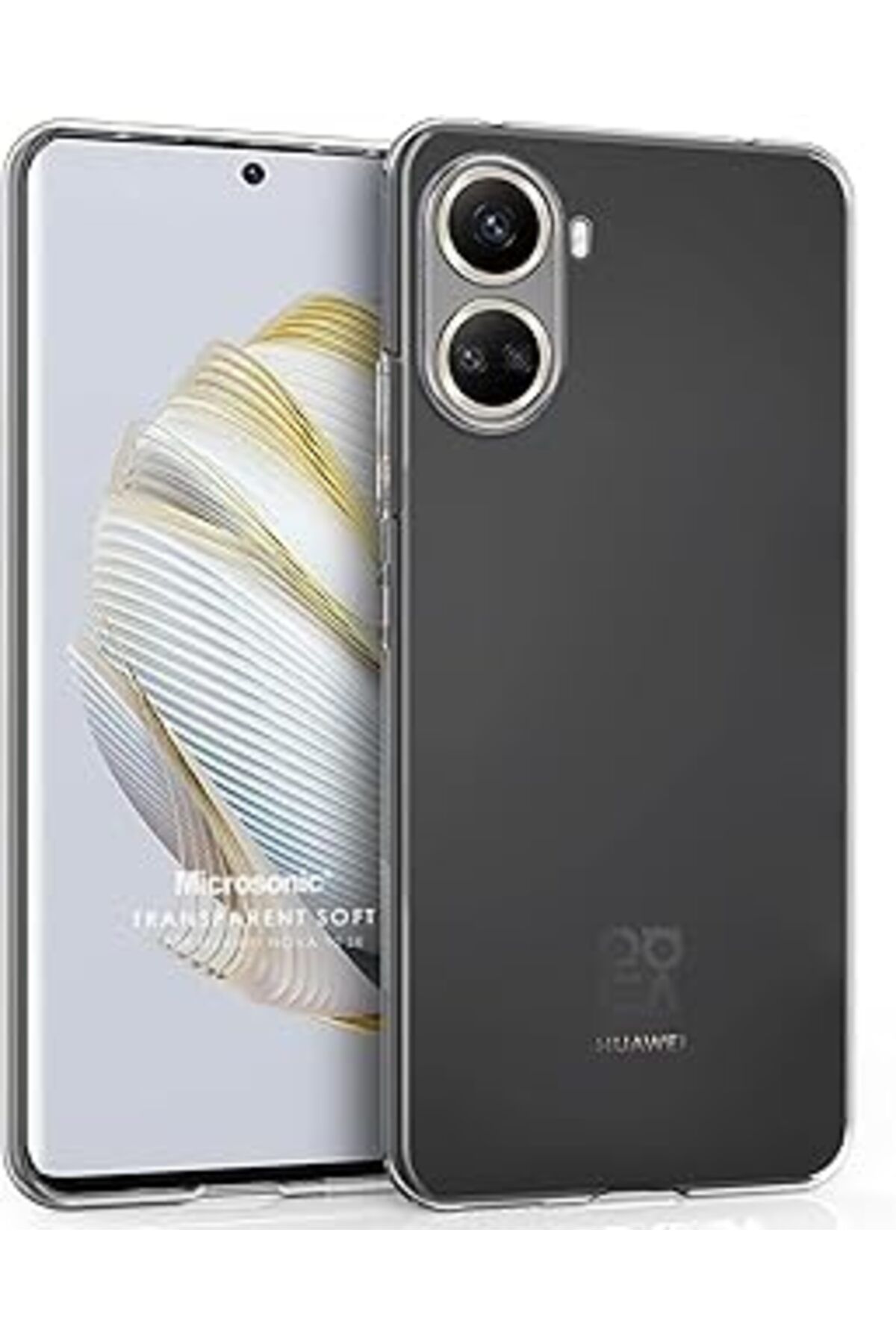 Pazarcan Microsonic Huawei Nova 10 Se Kılıf Transparent Soft Şeffaf [Nova 10 Se Ile Uyumlu Kılıf - Şeffaf]