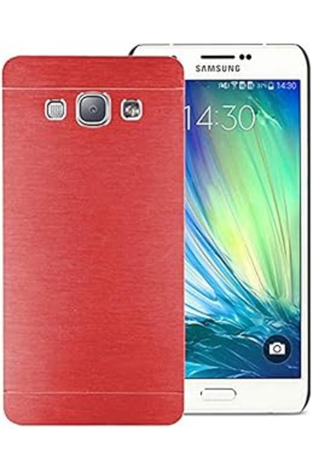 Pazarcan Microsonic, Telefon Kılıfı, Galaxy A8 Hybrid Metal, Kırmızı