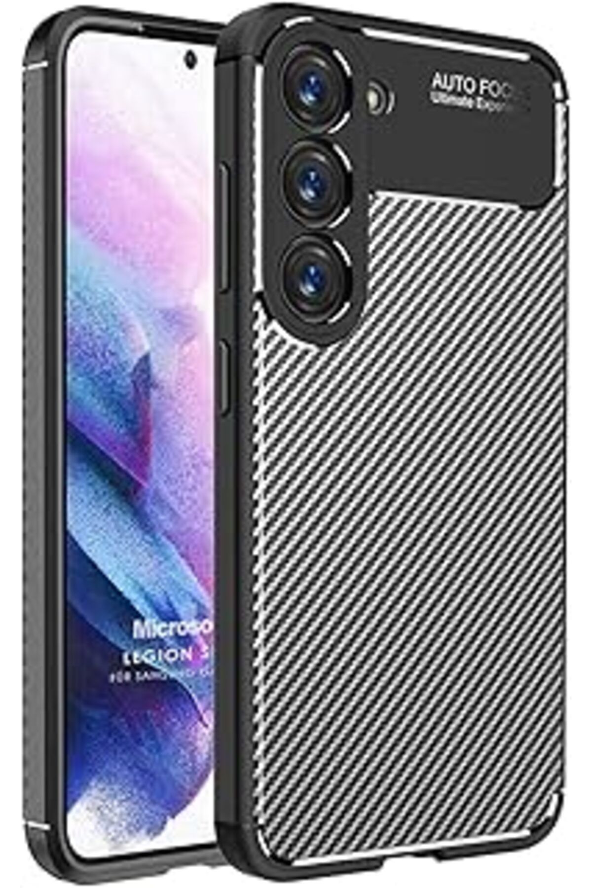 Karachil Microsonic Samsung Galaxy S23 Plus Için Kılıf Legion Series Siyah [Galaxy S23 Plus Ile Uyumlu Kılıf