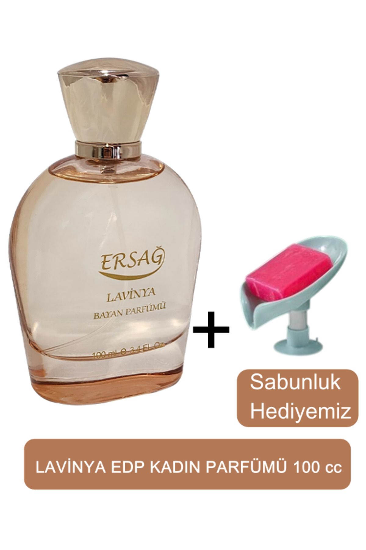 Ersağ Lavinya Kadın Parfüm 100cc - Sabunluk Hediyemiz 5007-02