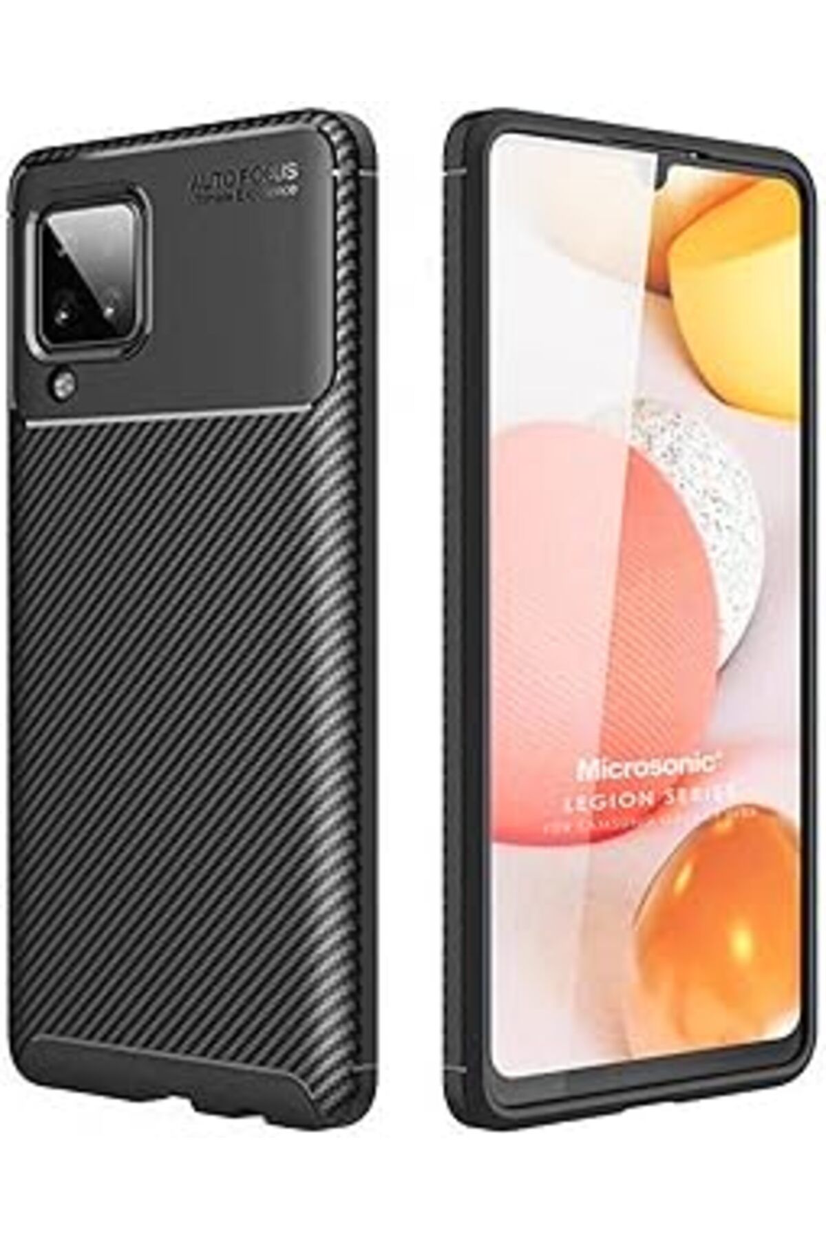 Pazarcan Microsonic Galaxy M33 Kılıf Legion Series Siyah [Galaxy M33 Ile Uyumlu Kılıf - Siyah]