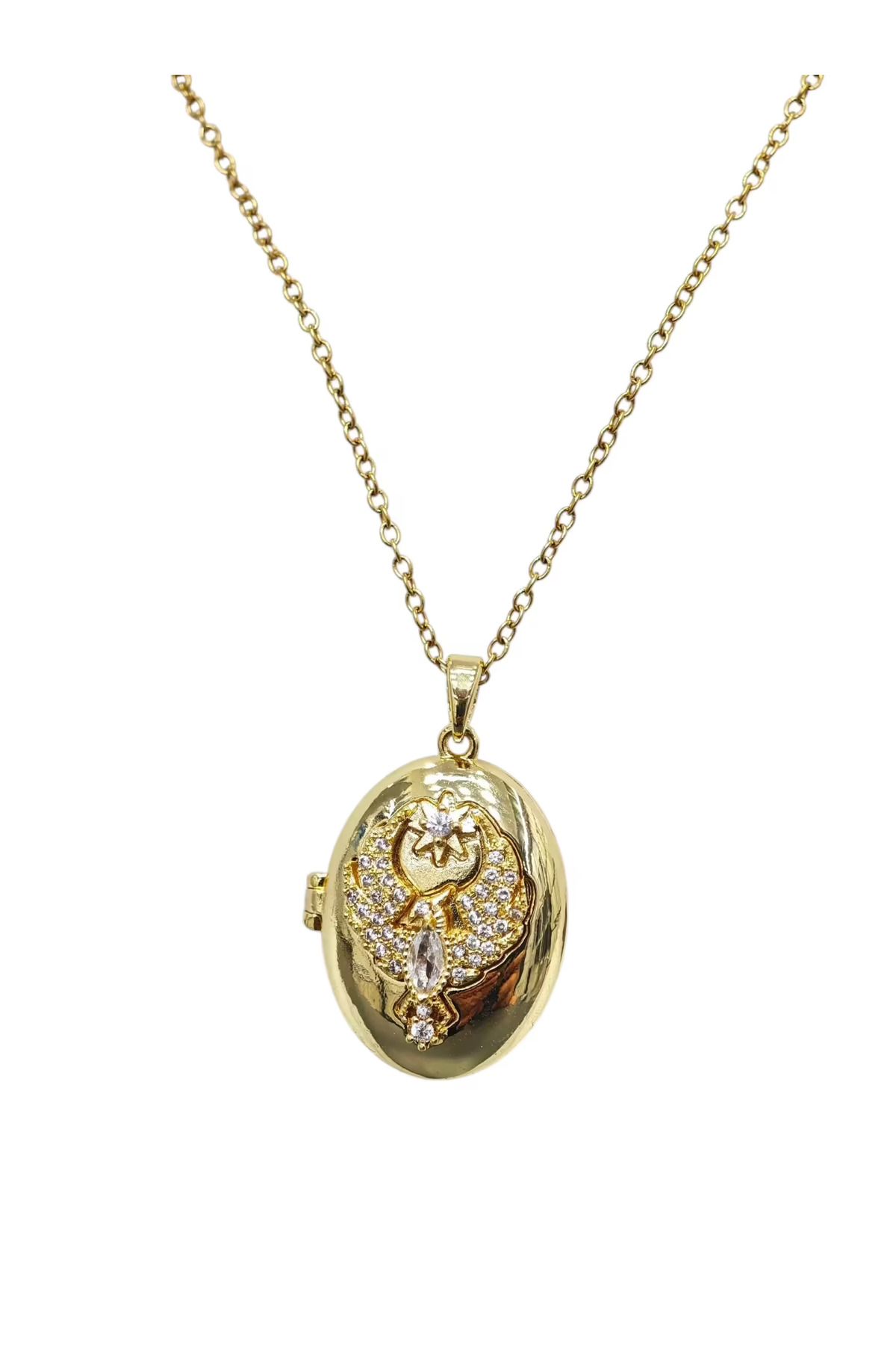 Bluw Jewelry Alya Anka Kuşu Çelik Kolye