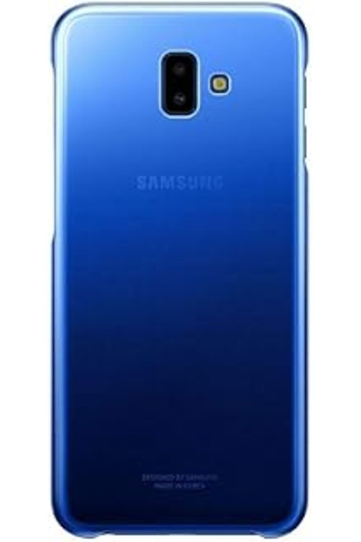 Pazarcan Galaxy J6 Plus Cep Telefonu Kılıfı, Mavi