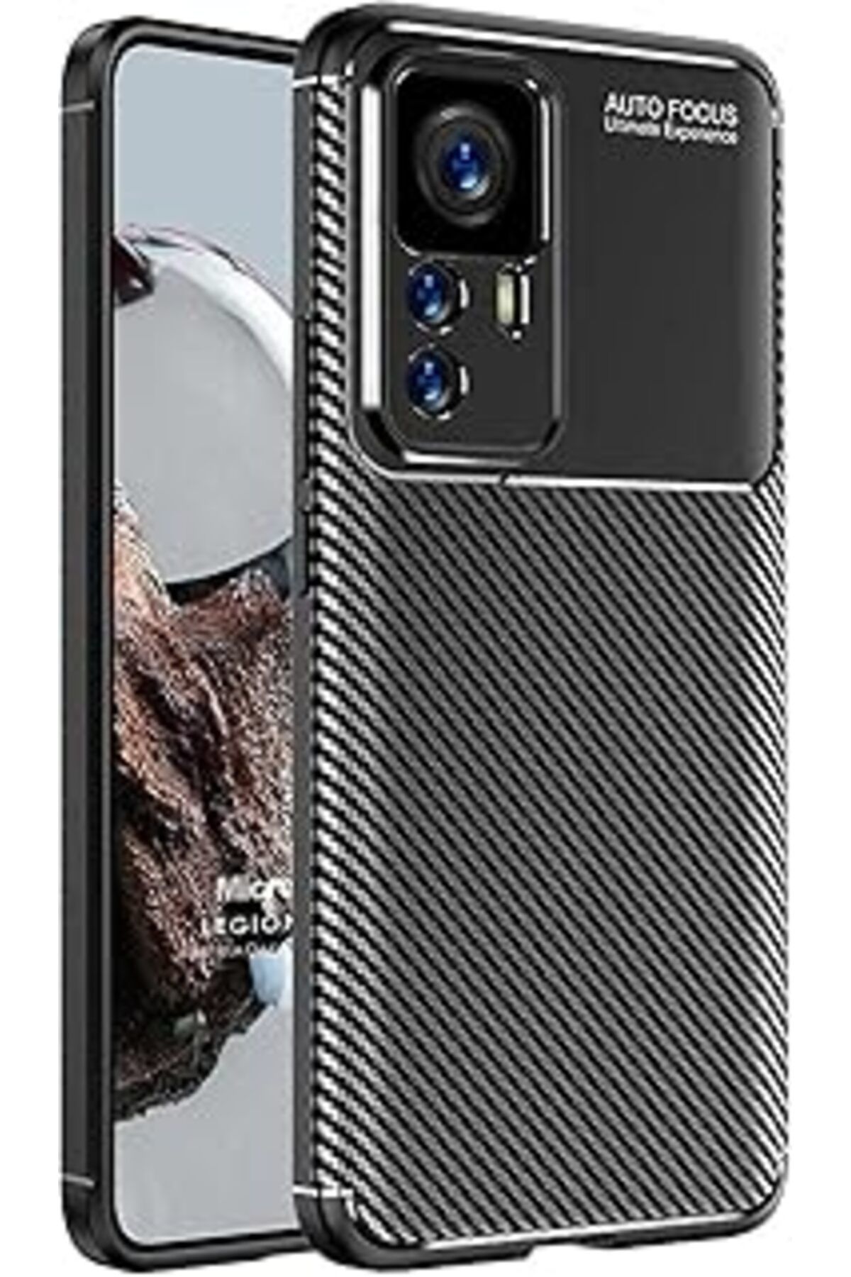 Pazarcan Microsonic Xiaomi Mi 12T Için Kılıf Legion Series Siyah [Mi 12T Ile Uyumlu Kılıf - Siyah]