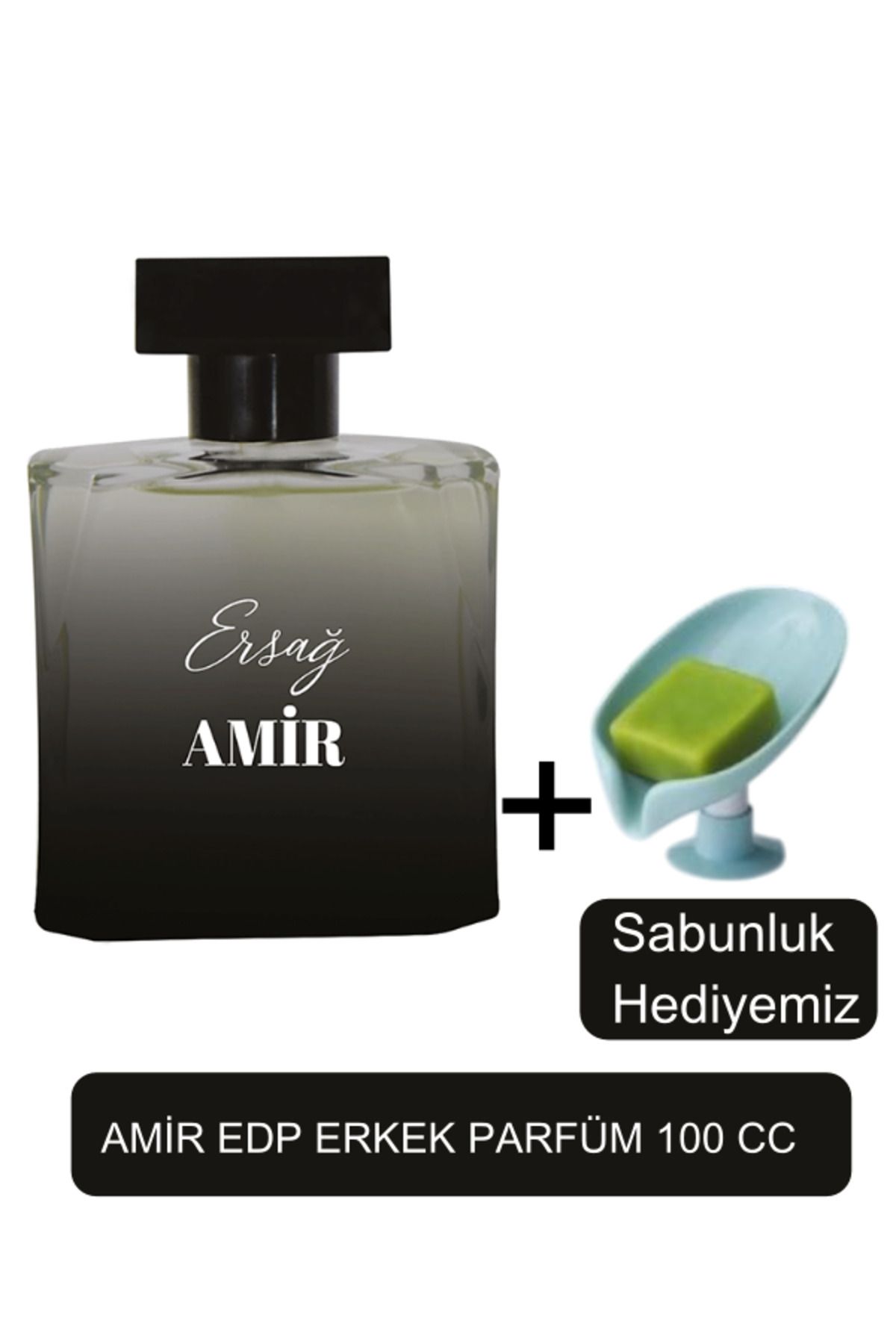 Ersağ Amir Erkek Parfüm 100cc - Sabunluk Hediyemiz 1009-04