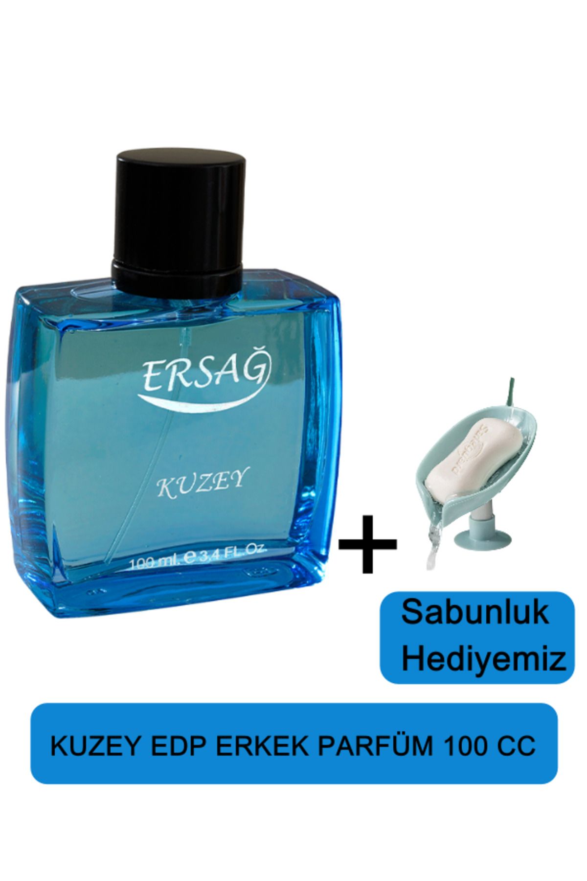 Ersağ Kuzey Erkek Parfüm 100cc - Sabunluk Hediyemiz 1002-03