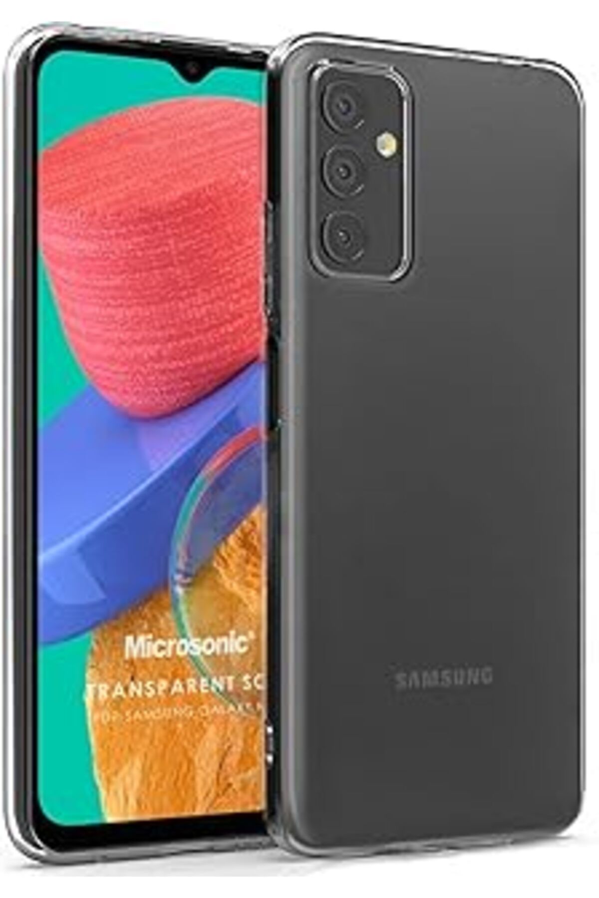 Pazarcan Microsonic Samsung Galaxy M23 Için Kılıf Transparent Soft Şeffaf [galaxy M23 Ile Uyumlu Kılıf - Şef