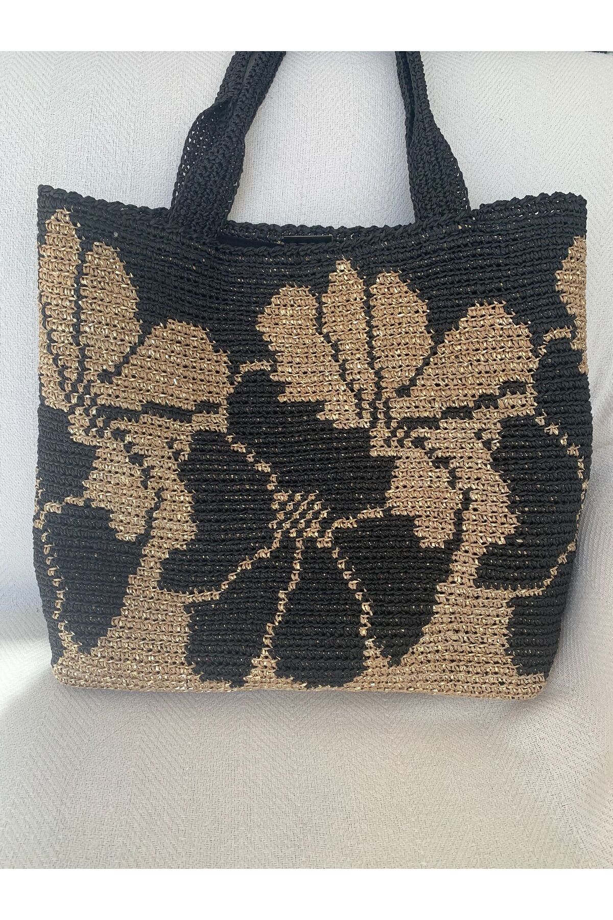 MODA Tasarım Harikası El Örgüsü Çanta
