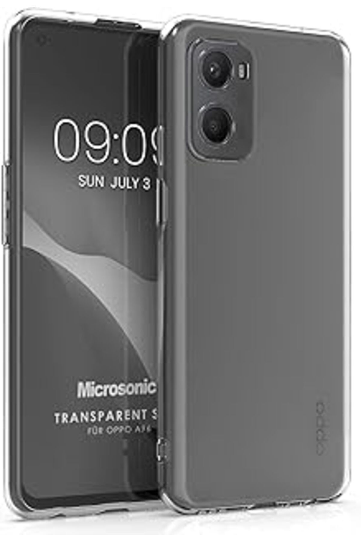 Karachil Microsonic Oppo A36 Için Kılıf Transparent Soft Şeffaf [A36 Ile Uyumlu Kılıf - Şeffaf]