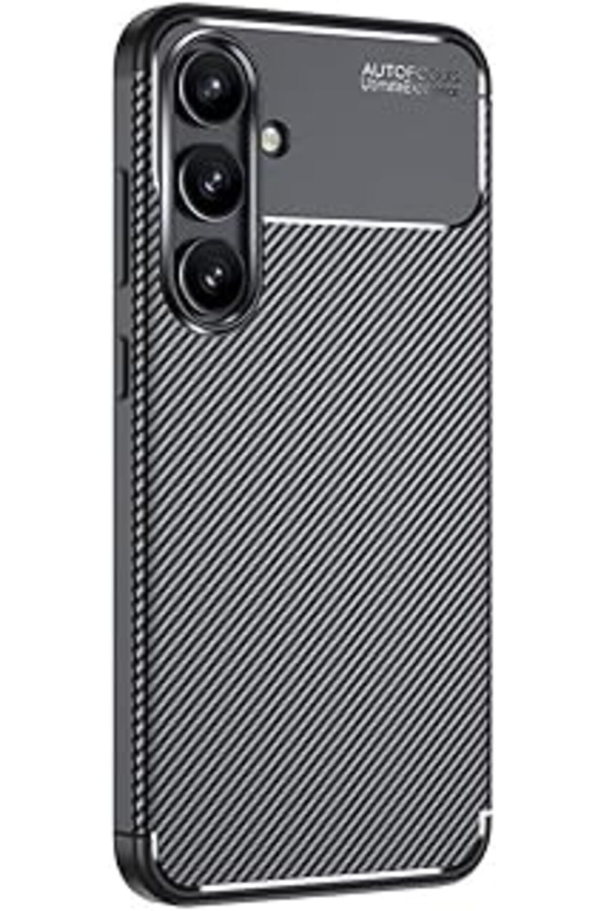 Pazarcan Zore Galaxy Ile Uyumlu S24 Fe Kılıf Zore Negro Silikon Kapak Siyah