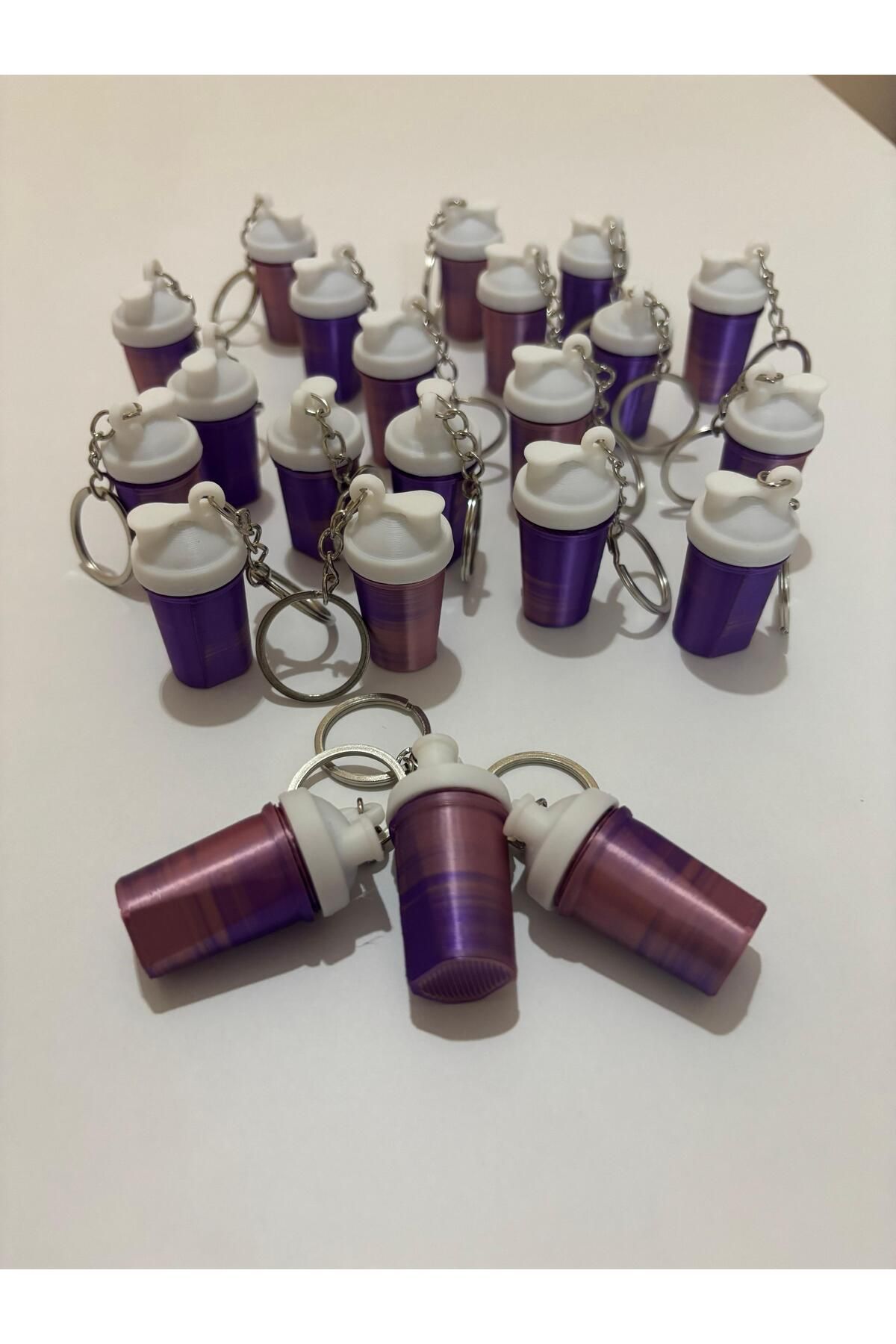 bsdperaminifabrika Mini Shaker Tasarımlı Anahtarlık – Spor Tutkunlarına Özel 3D Baskı Hediyelik