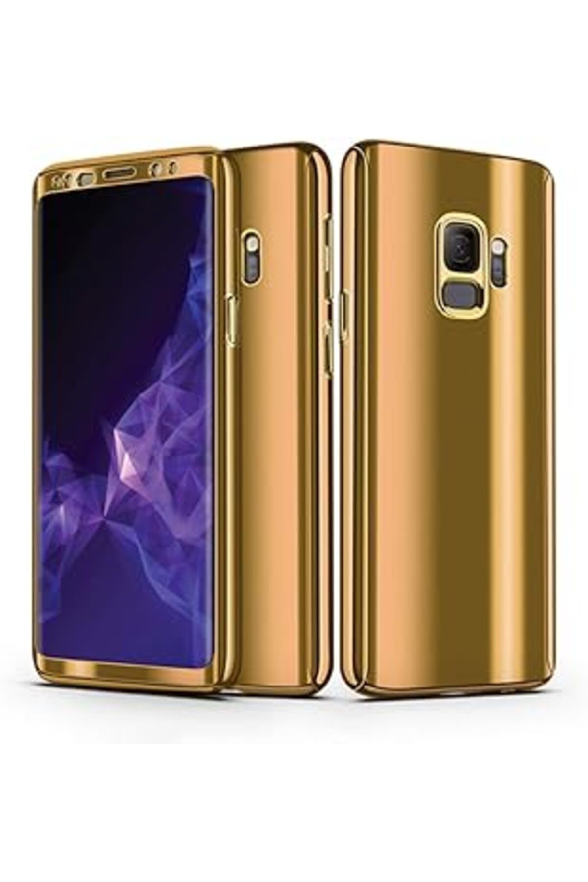 Pazarcan Zore Voero Aynali S9 Gold Ile Uyumlu Sert Kapak