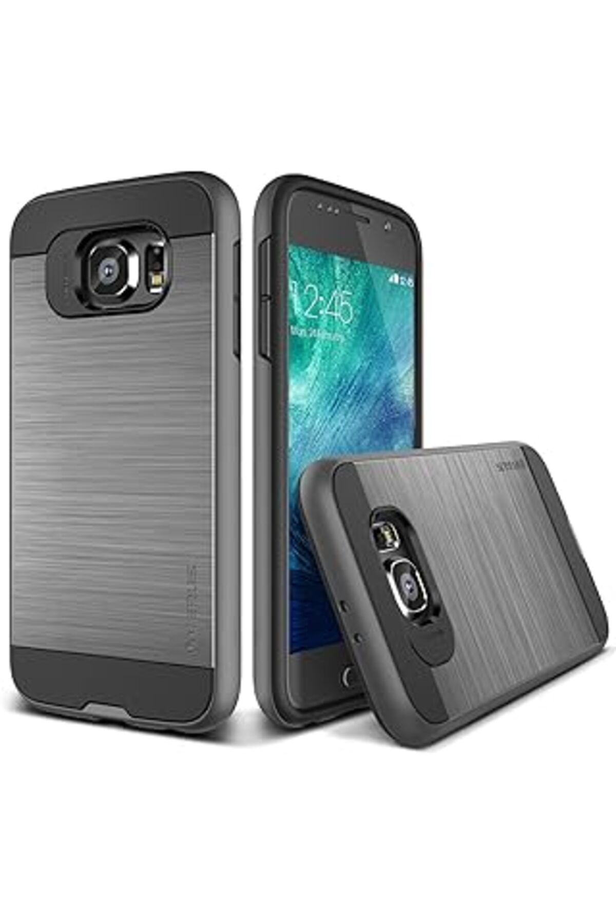 Pazarcan Vrs Design Vrsvrs6 Galaxy S6 Verge Kılıf, Arka Kapak, Koyu Gri