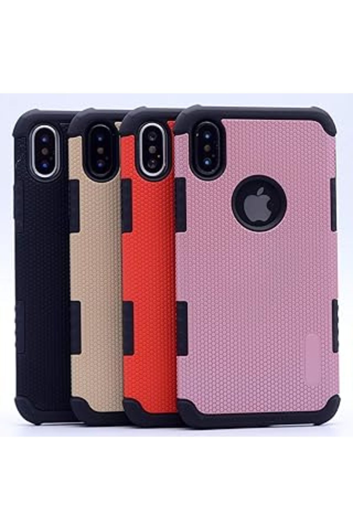 Qedii Zore Armour Youyou Ipx Ile Uyumlu Dark Pink Sert Kapak
