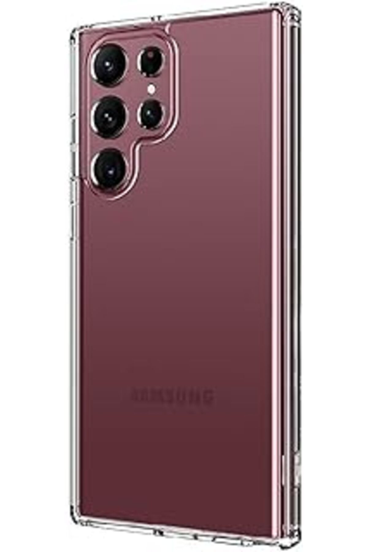 Pazarcan Zore Galaxy Ile Uyumlu S23 Ultra Kılıf Zore 2Mm Anti Shock Silikon Renksiz