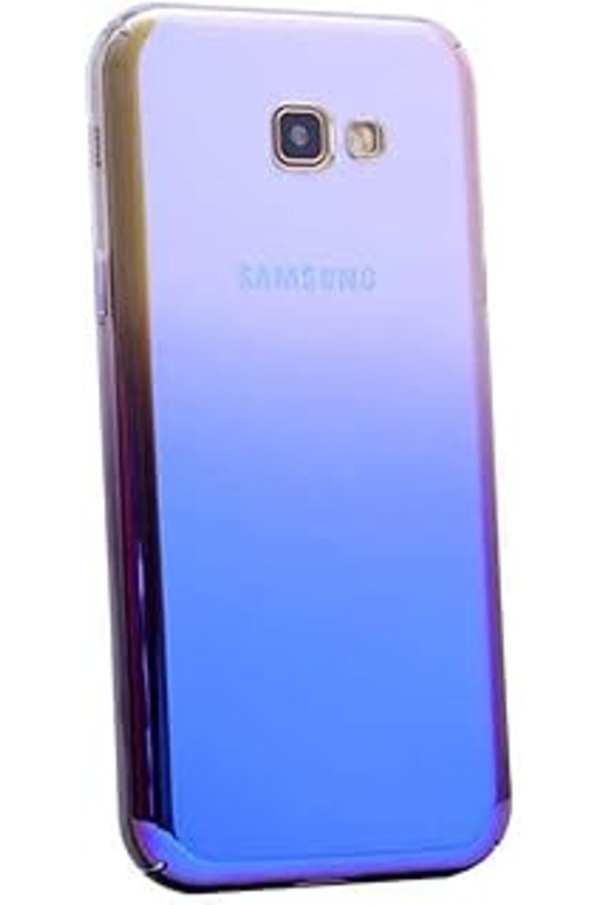 Pazarcan Zore 3798 Galaxy A3 2017 Ile Uyumlu Kılıf Renkli Transparan Kapak, Mor