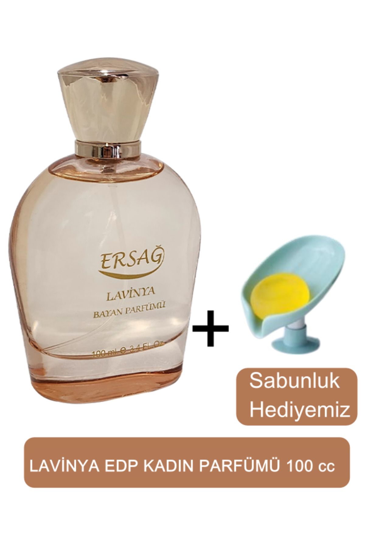 Ersağ Lavinya Kadın Parfüm 100cc - Sabunluk Hediyemiz 5007-07