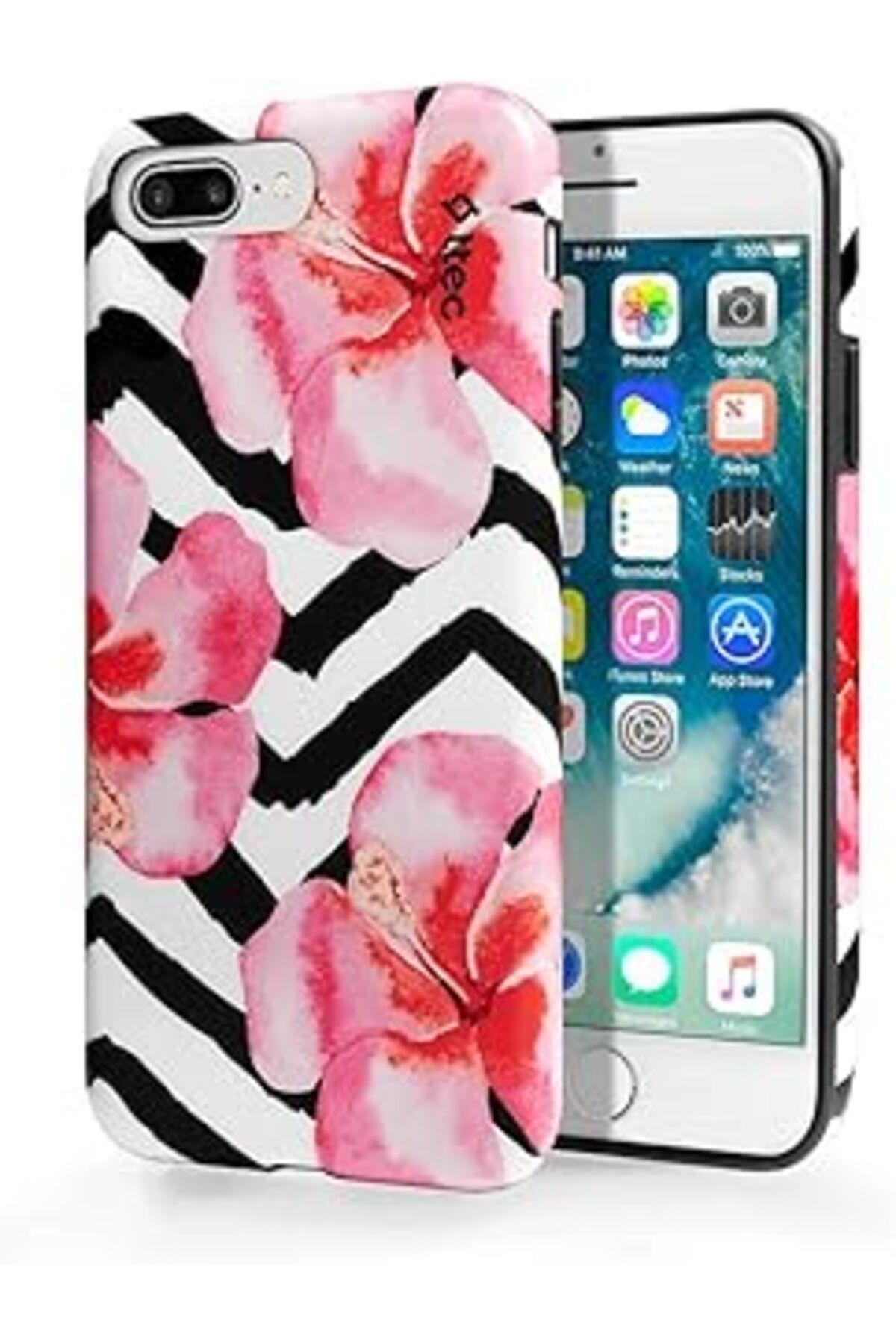 Pazarcan 2Pns302O Artcase Koruma Kılıfı Iph. 7/8 Plus - Orkide (2Pns302O)