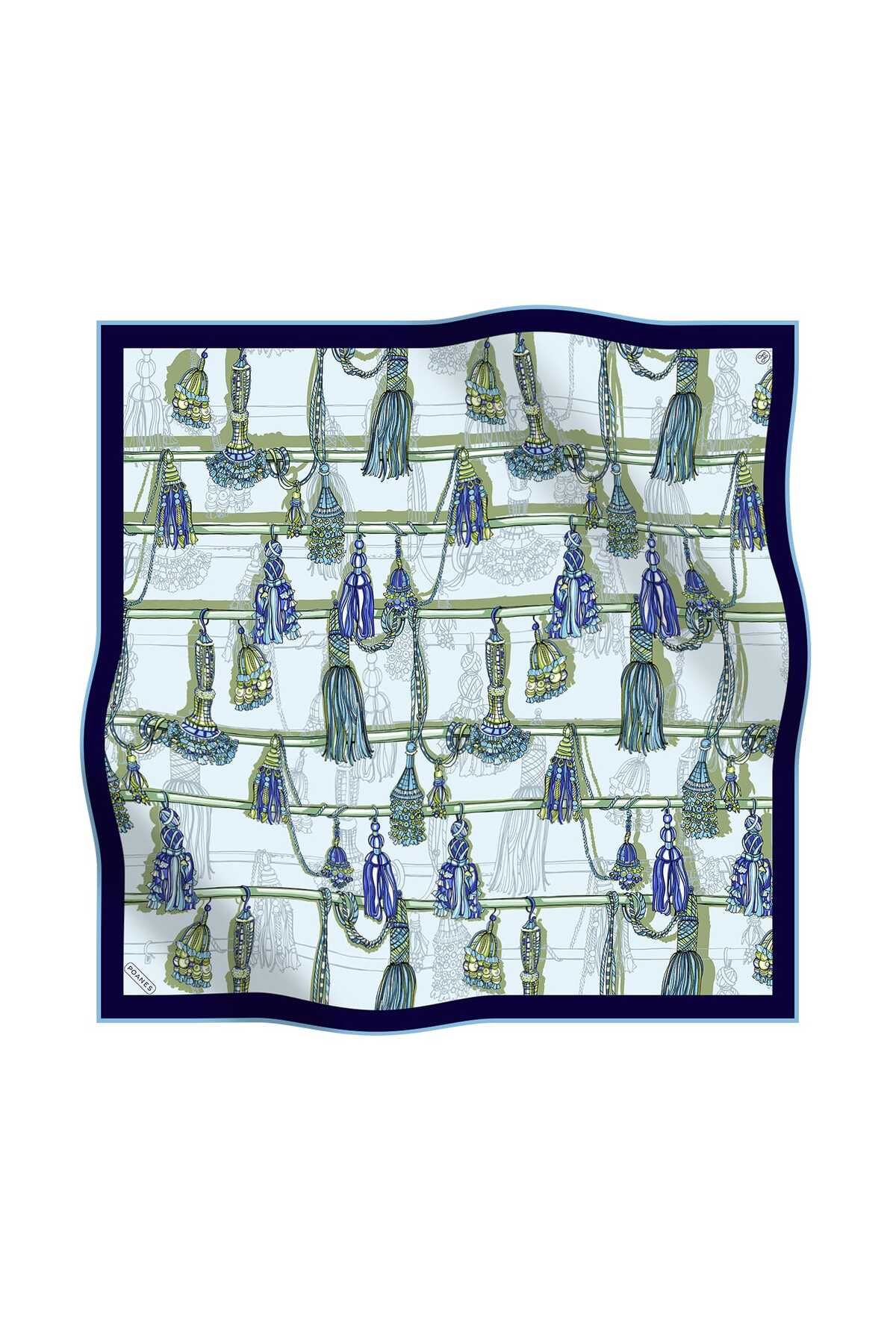 Poanes Poane İpek Twill Eşarp