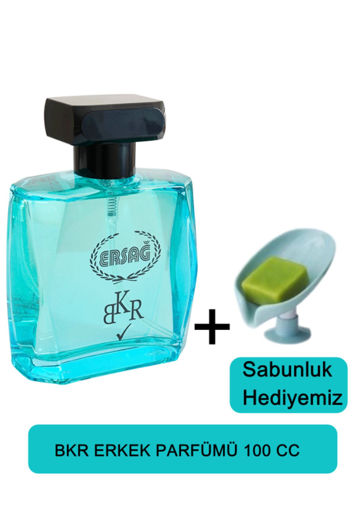 Ersağ BKR Erkek Parfüm 100cc - Sabunluk Hediyemiz 1008-03