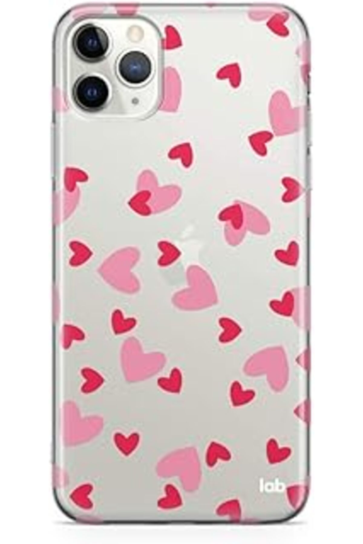 Pazarcan Caseslab Iphone 11 Pro Max Şeffaf Telefon Kılıfı - Lover Rush